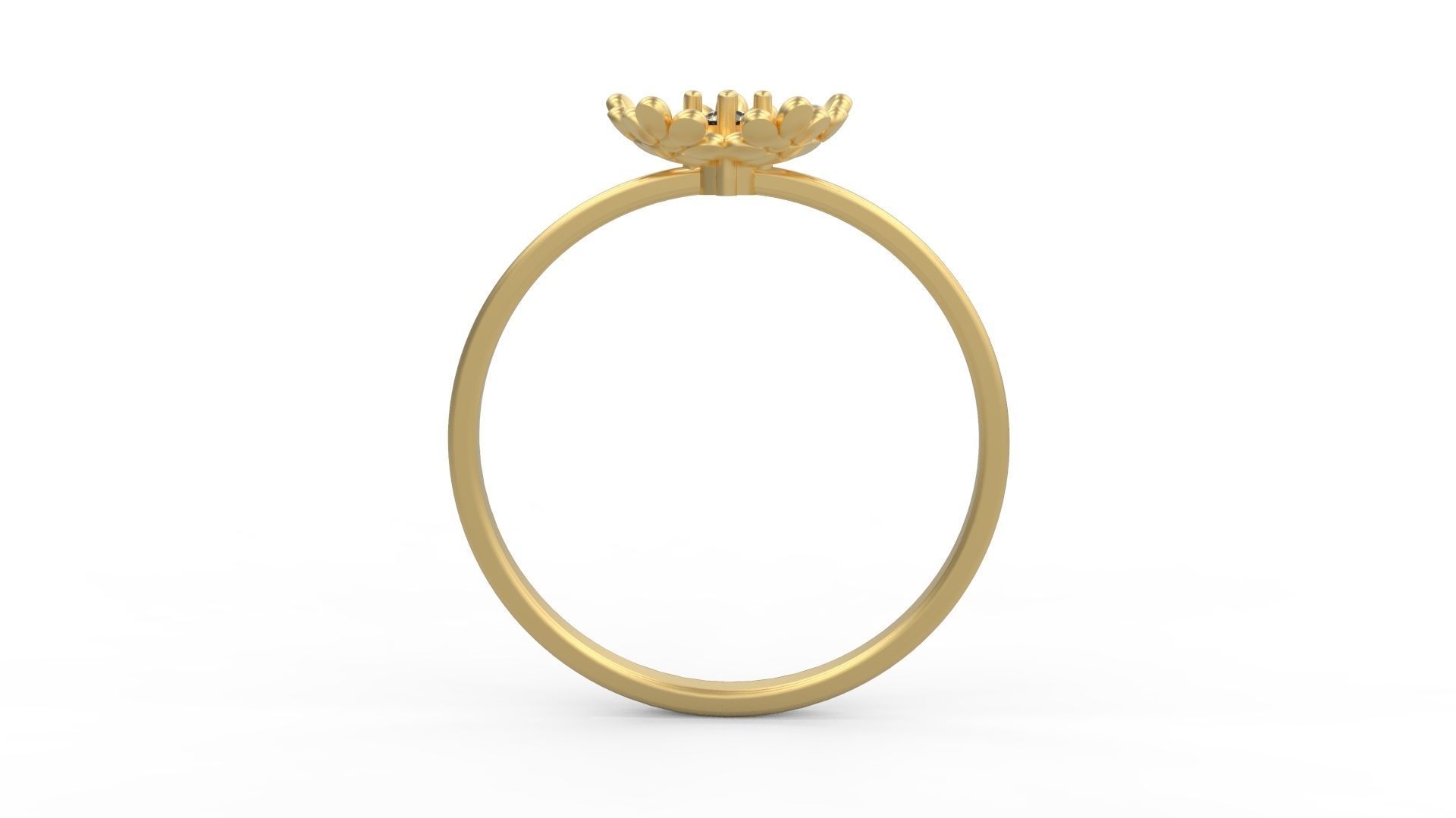 Minimalist Ring 978 3D print model_1