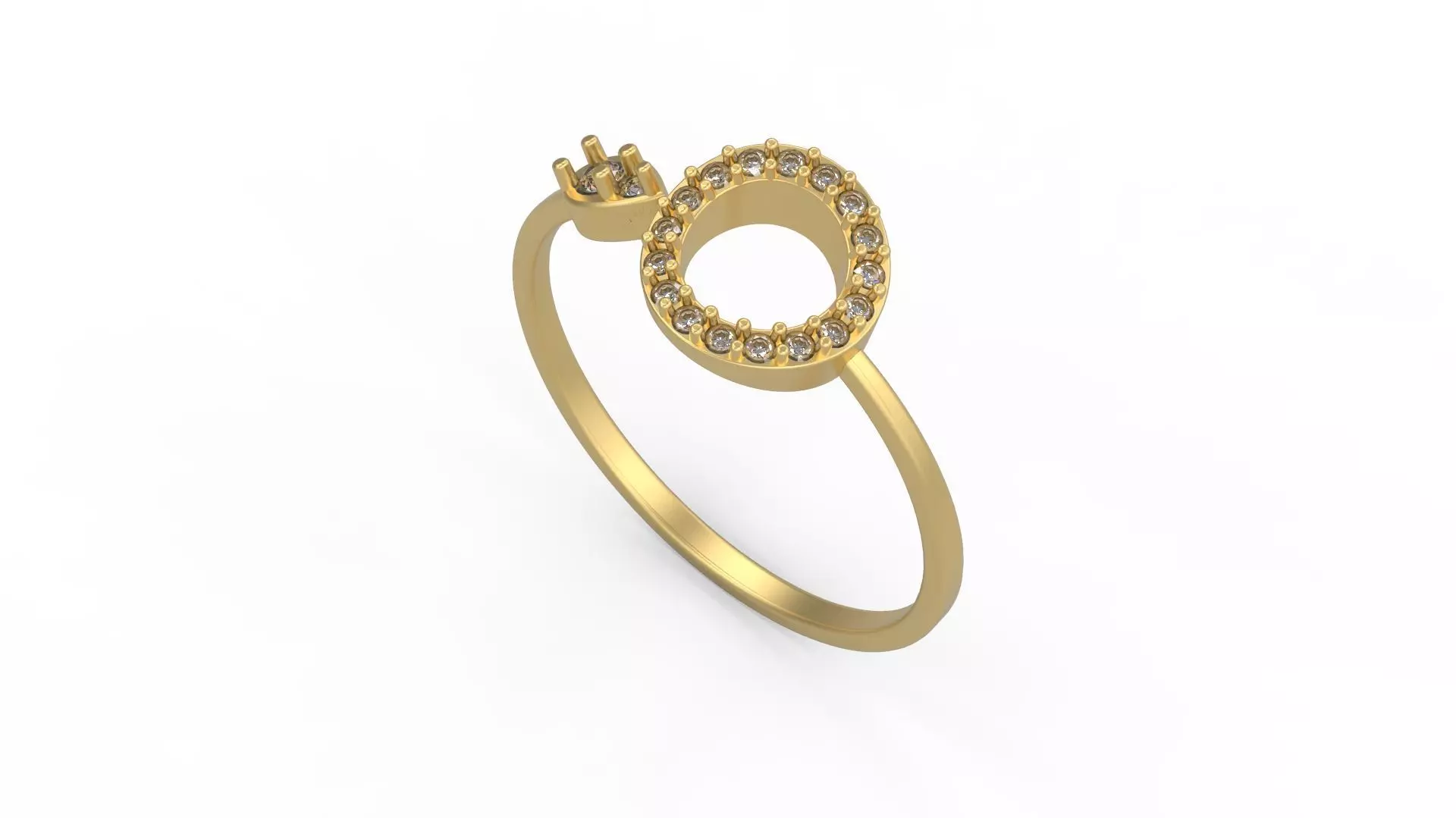 Minimalist Ring 975 3D print model_0