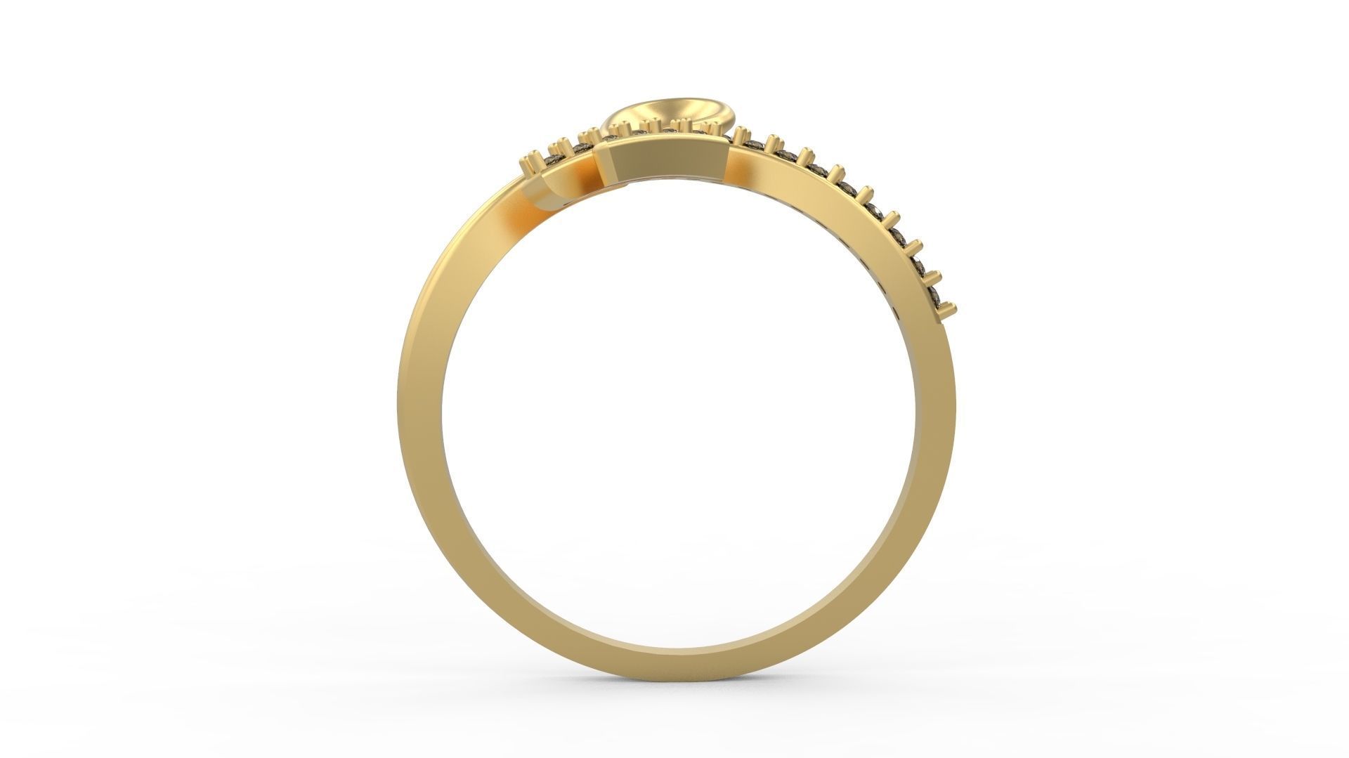 Minimalist Ring 967 3D print model_1