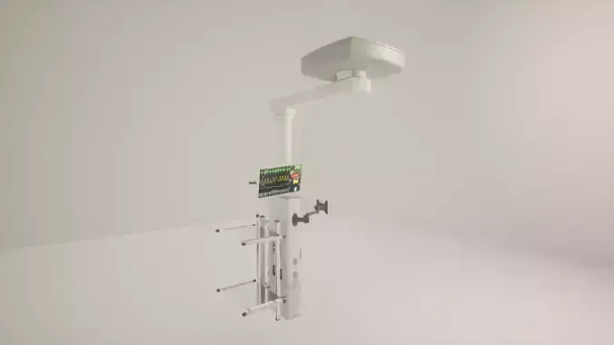 Medical Gas Supply Unit Hospital Ceiling Pendant