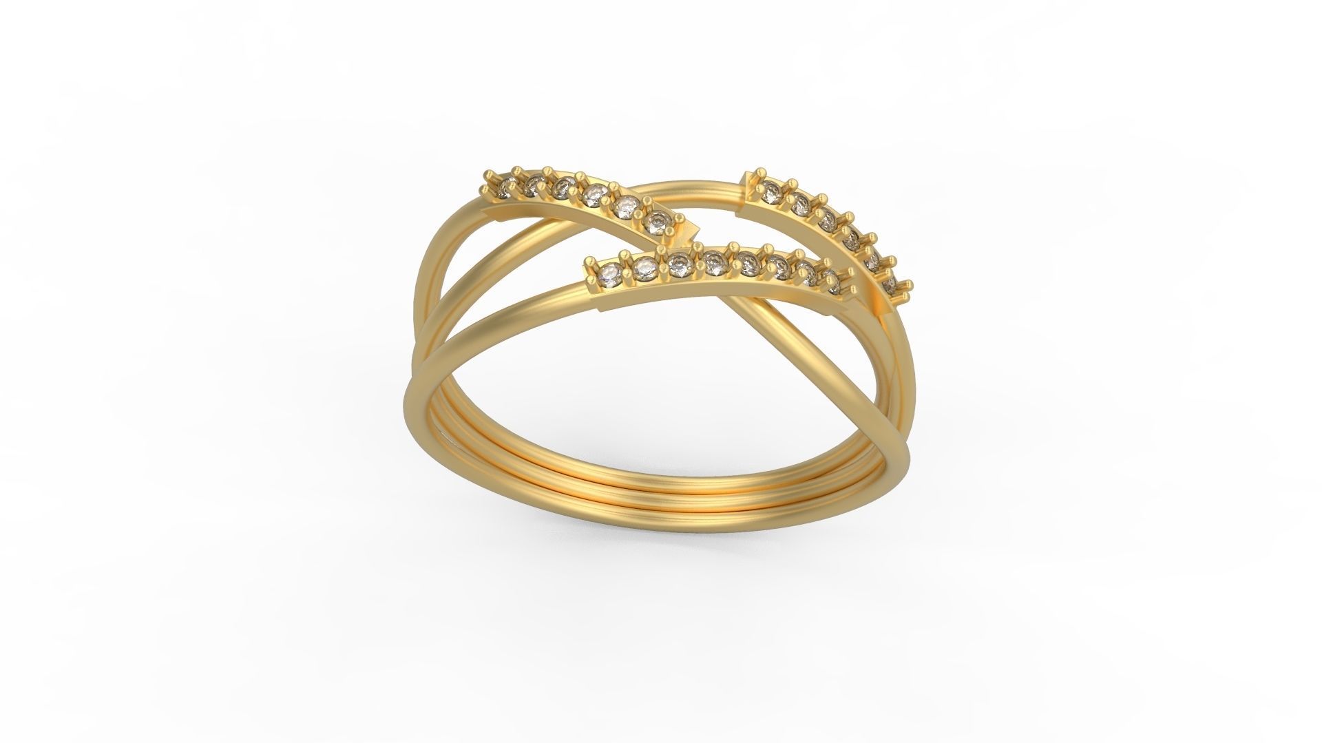 Minimalist Ring 957 3D print model_3