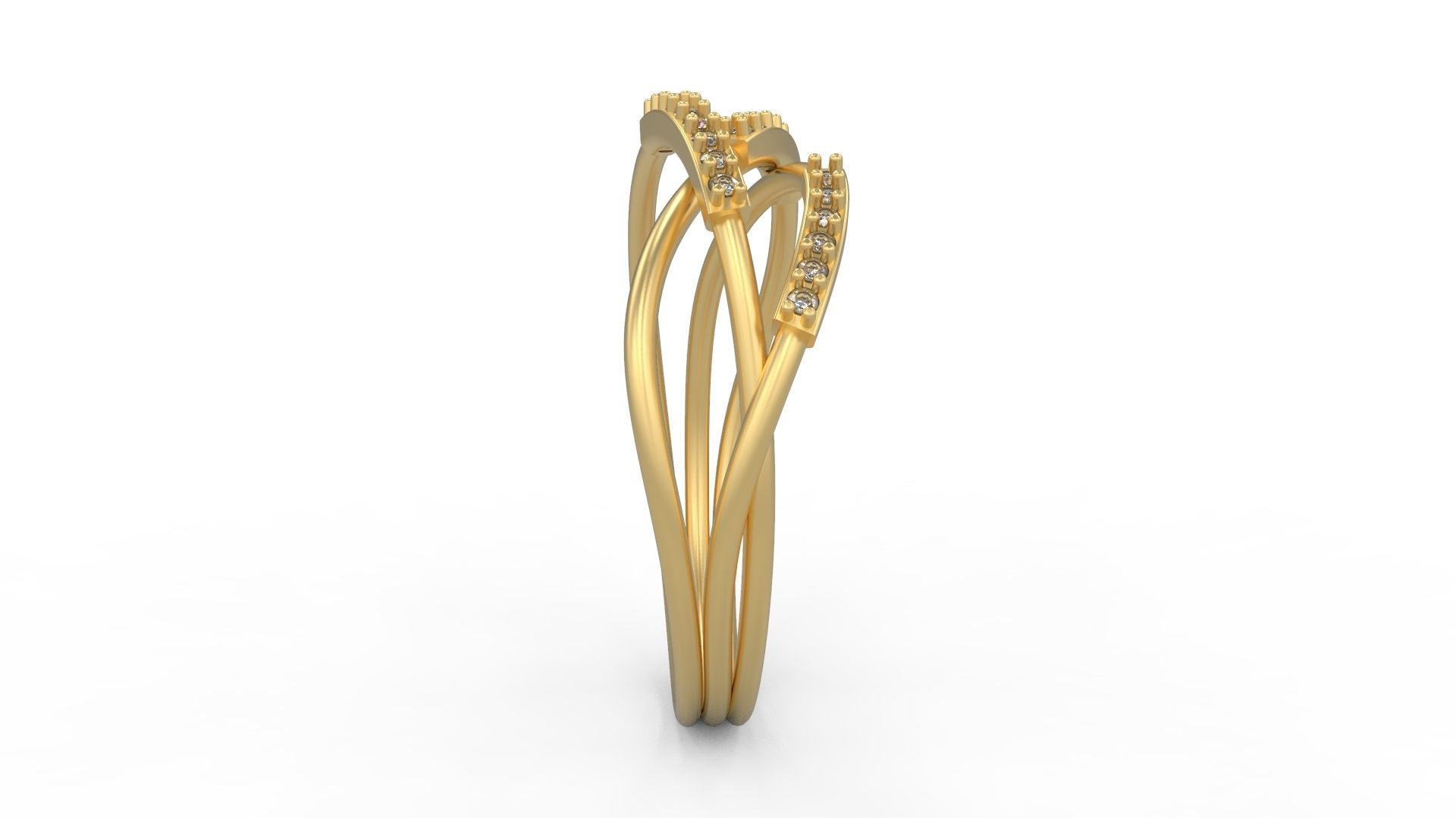 Minimalist Ring 957 3D print model_2