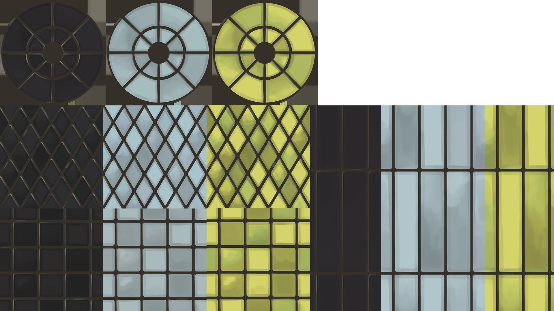3D model Cast Iron Window Texture VR / AR / low-poly | CGTrader