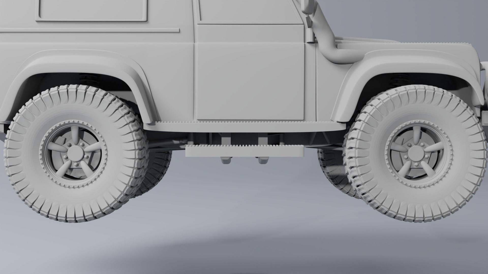 LAND ROVER DEFENDER 3D print model_7