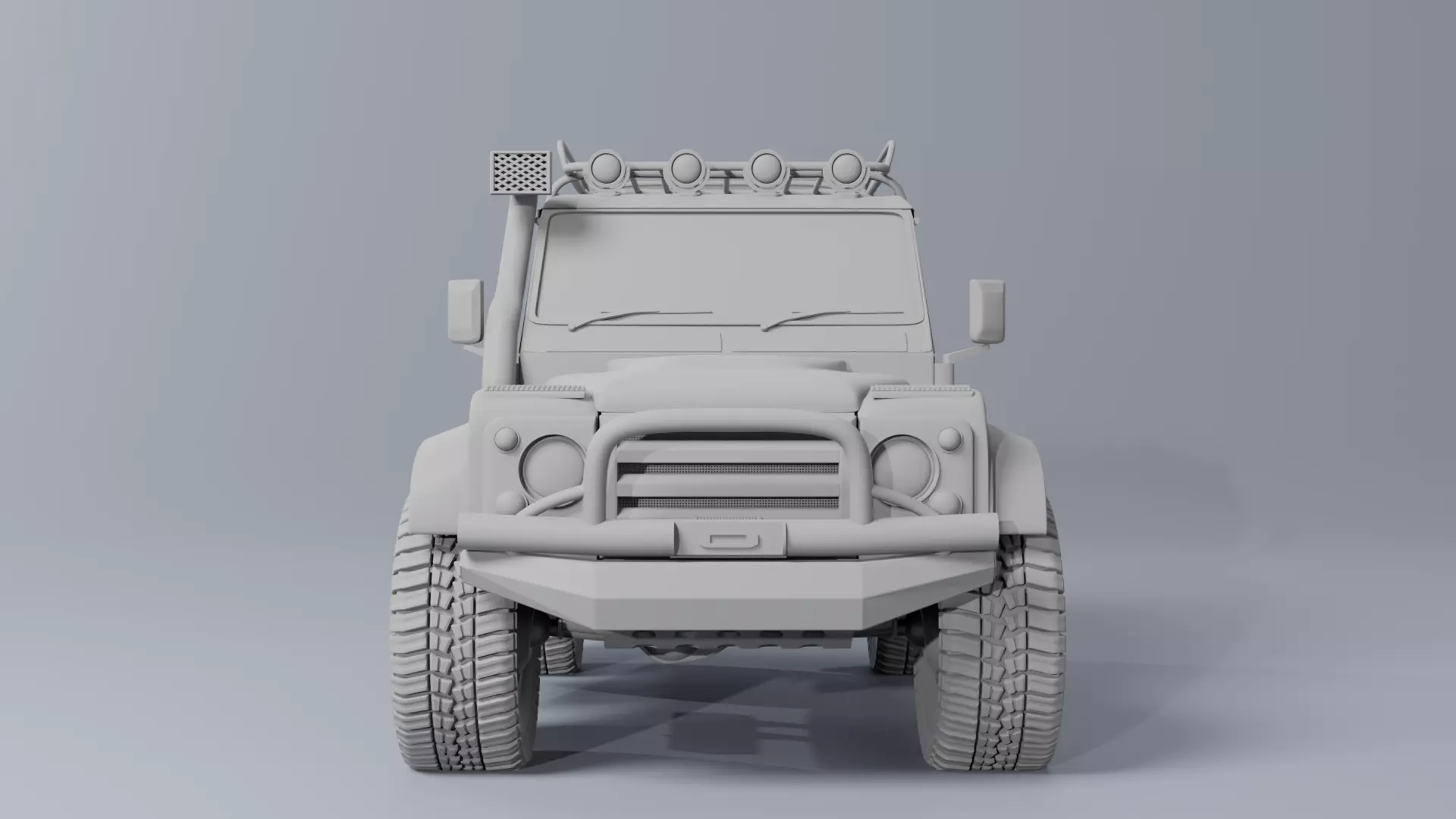 LAND ROVER DEFENDER 3D print model_0