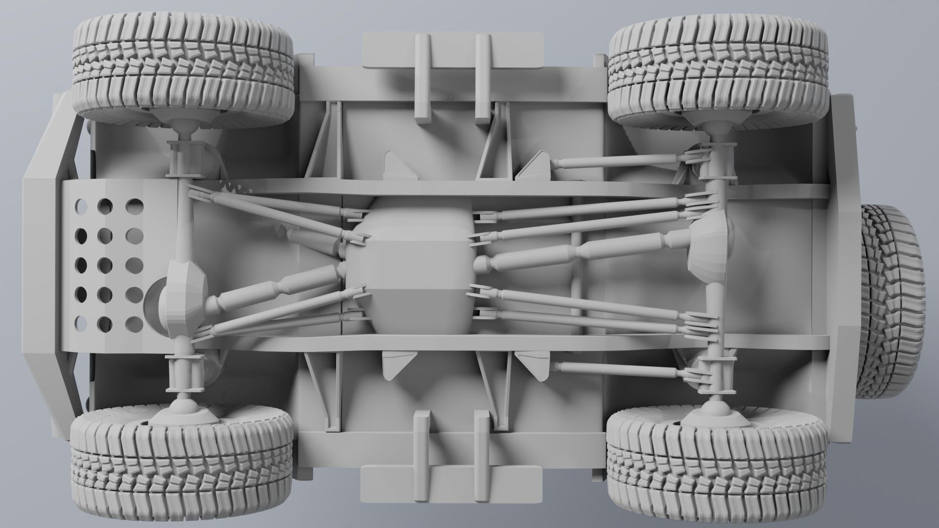 LAND ROVER DEFENDER 3D print model_10