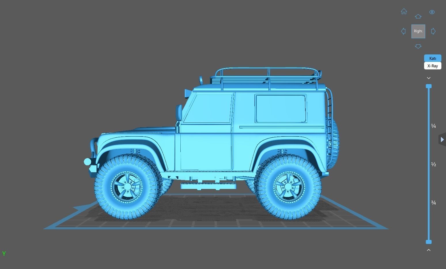 LAND ROVER DEFENDER 3D print model_25