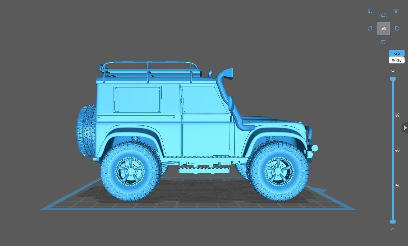 LAND ROVER DEFENDER 3D print model_27