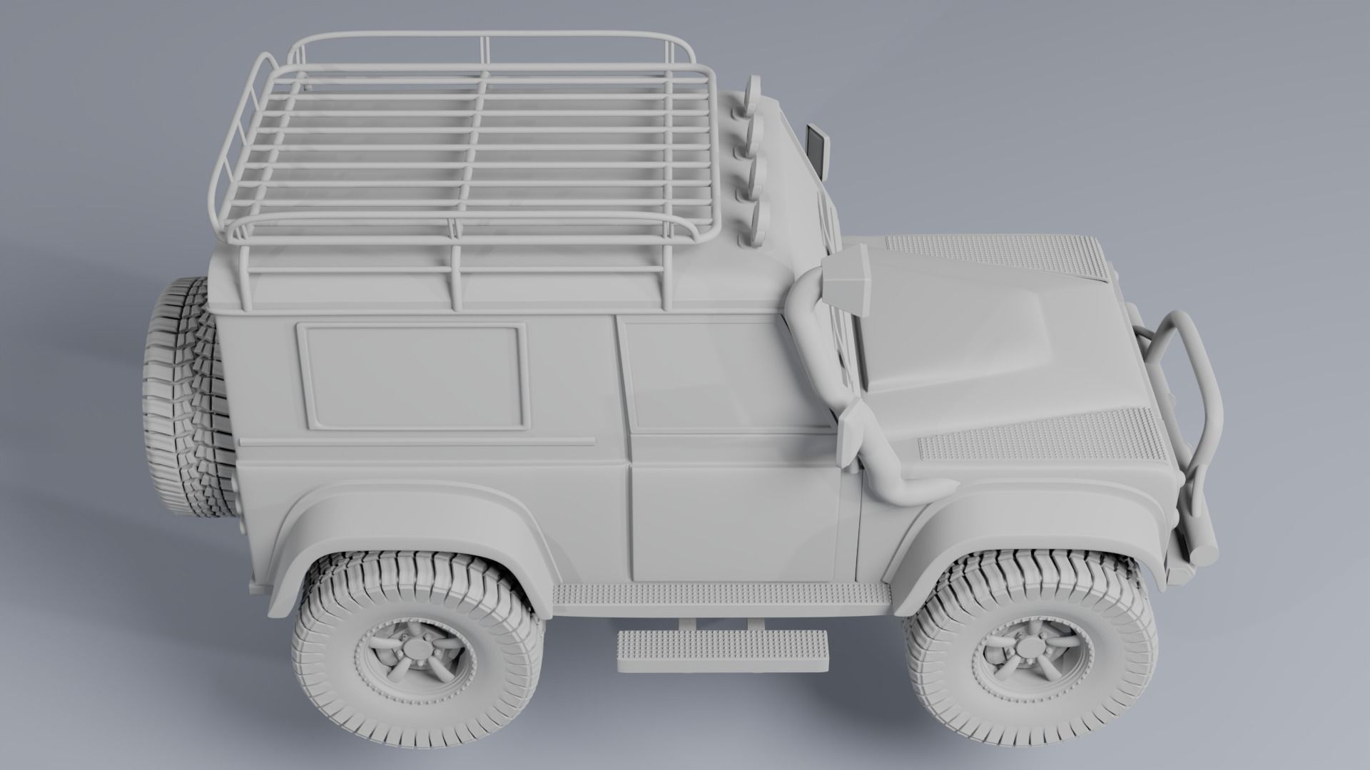 LAND ROVER DEFENDER 3D print model_15