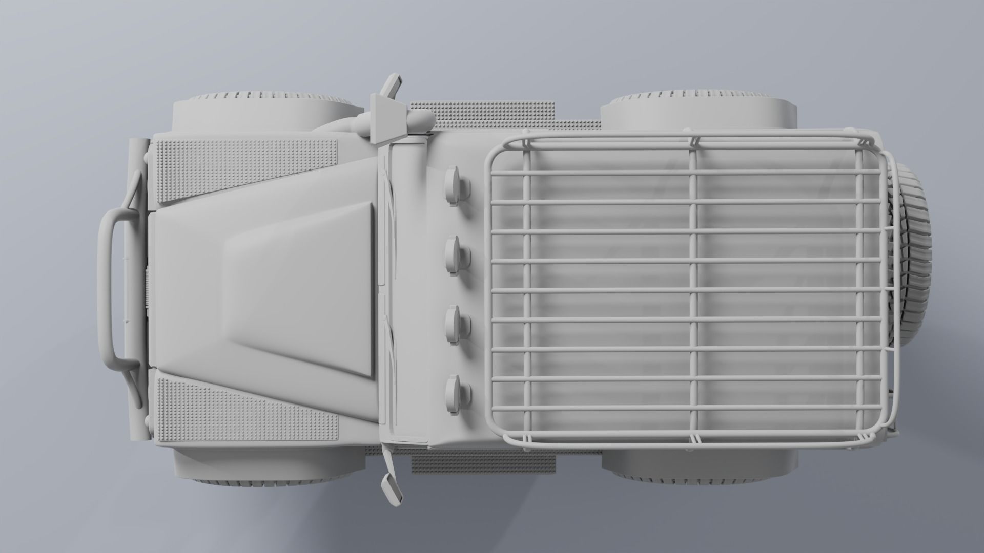 LAND ROVER DEFENDER 3D print model_9