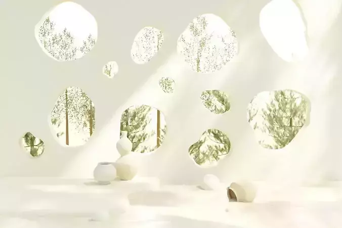 Minimal podium for product presentation