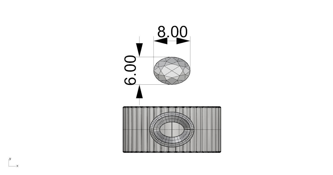 RNIG 002- 2023 BEZEL setting 3D print model_8