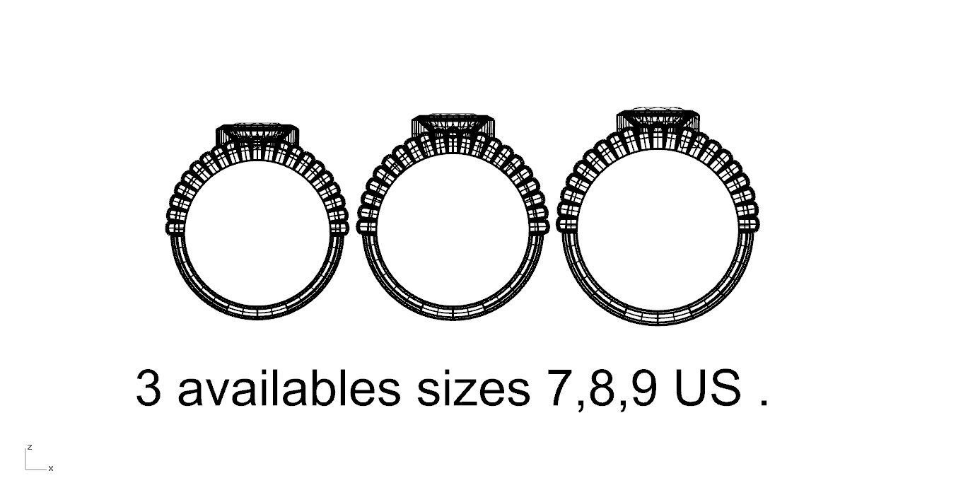 RNIG 002- 2023 BEZEL setting 3D print model_10