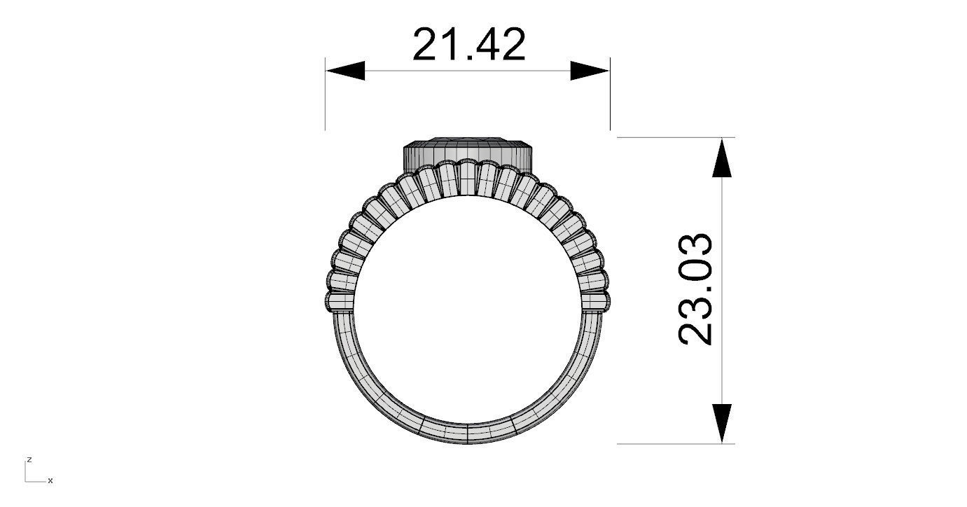 RNIG 002- 2023 BEZEL setting 3D print model_4