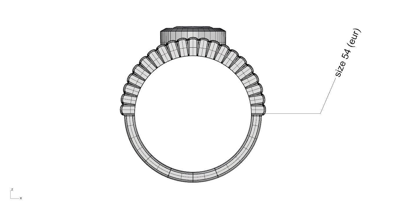 RNIG 002- 2023 BEZEL setting 3D print model_9