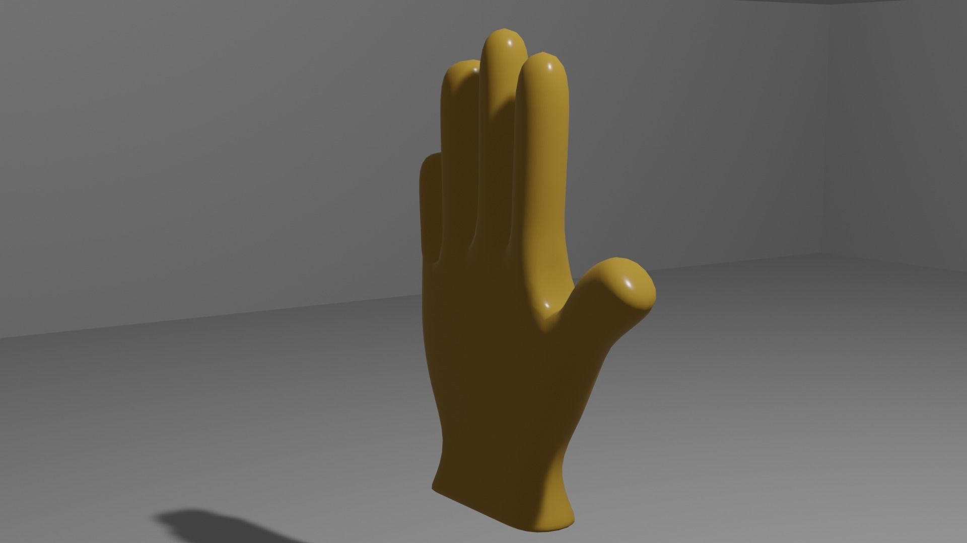 EMOJI HAND MODEL Free 3D model_2