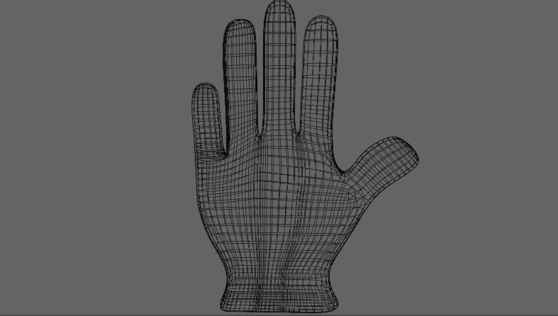 EMOJI HAND MODEL Free 3D model_5