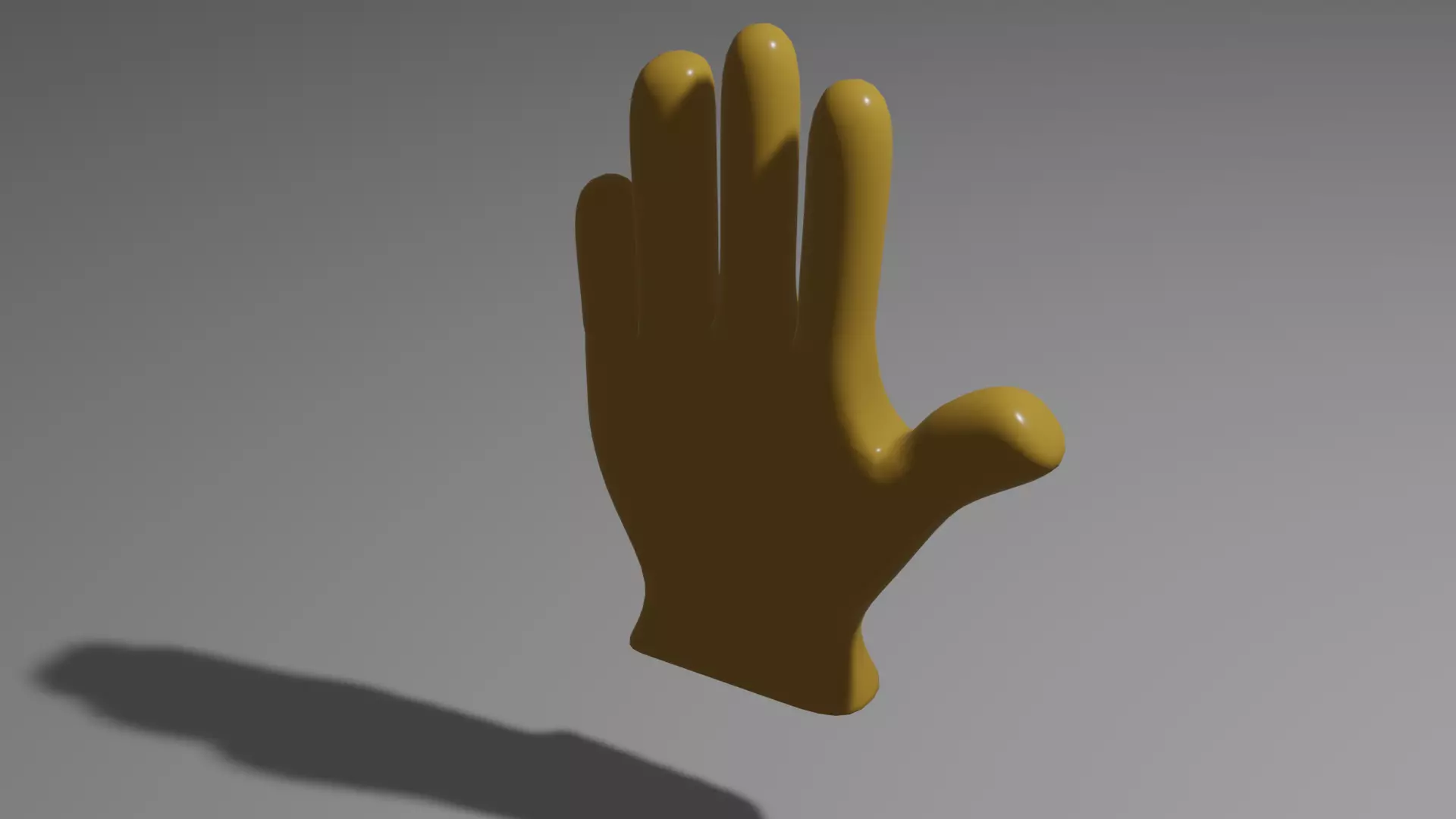 EMOJI HAND MODEL Free 3D model_0