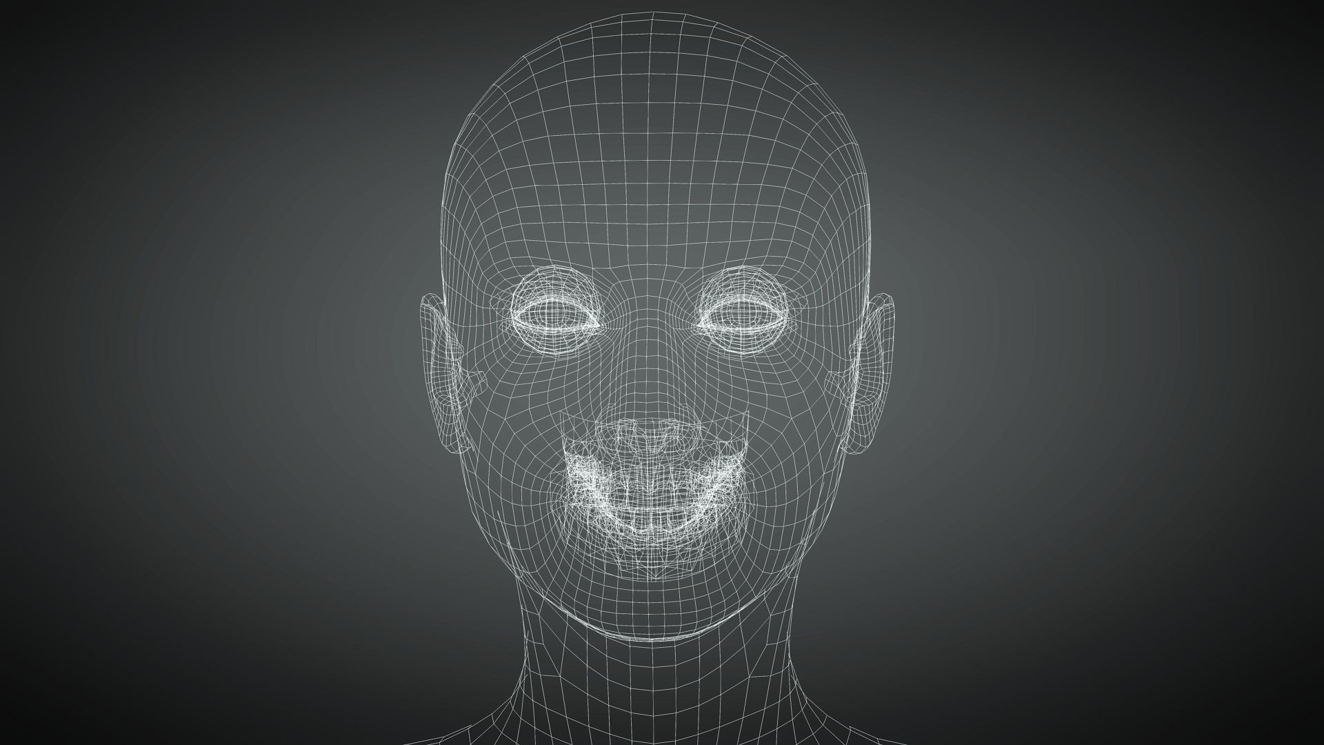 Natalie Portman Rigged animated 2500 Free animations tutorial Low-poly 3D model_27