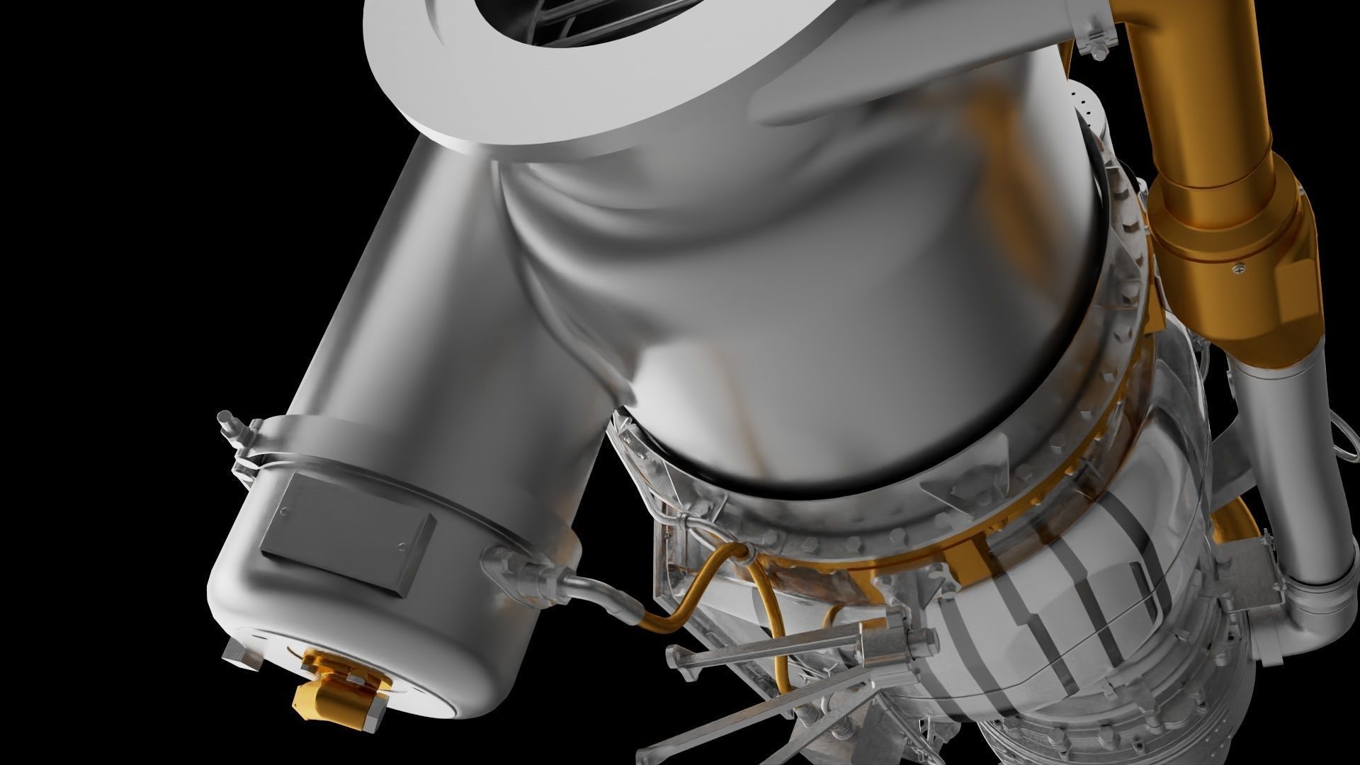 Gas Turbine Engine 3D print model_5