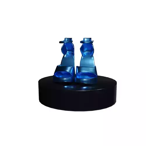 Platform Heels 3D model