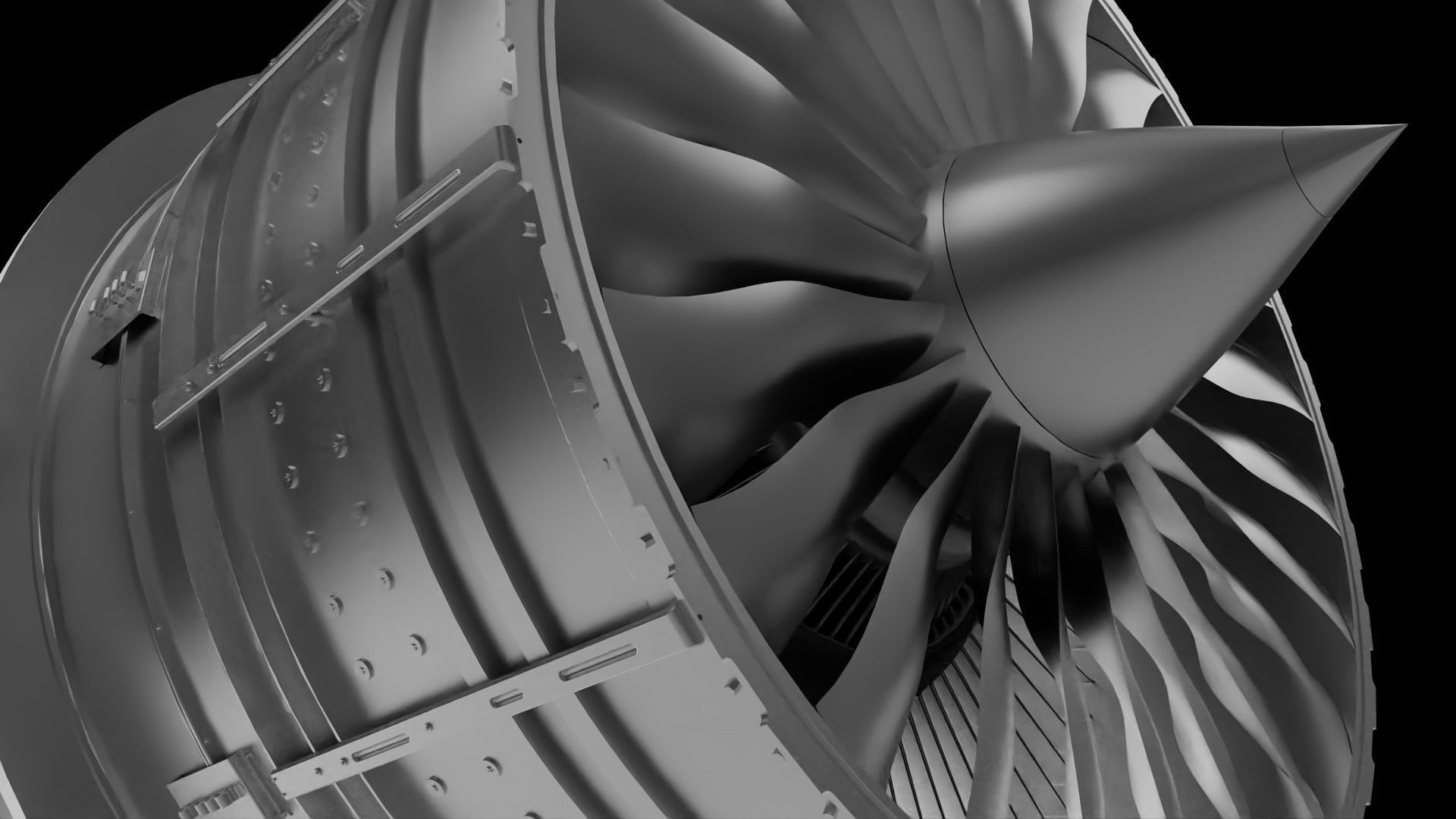 Jet Engine 3D print model_5