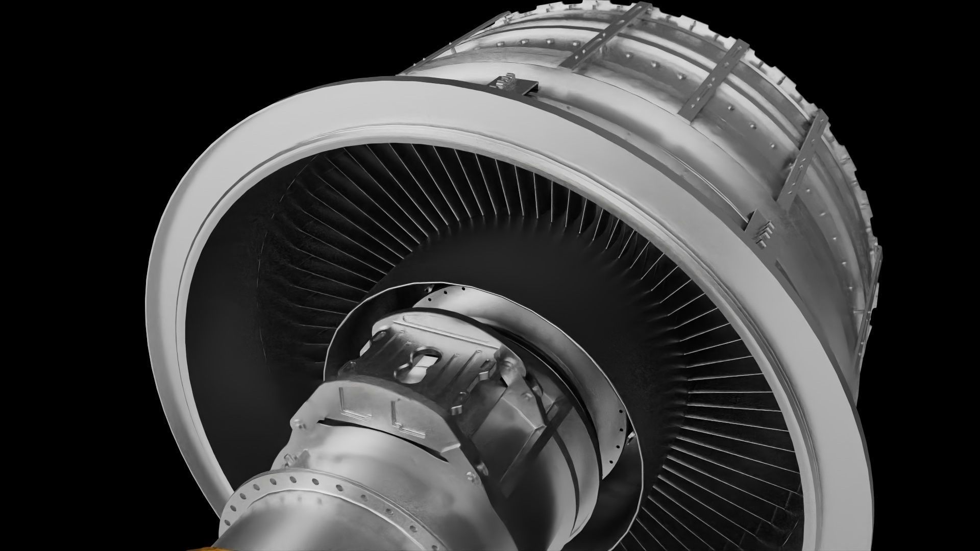 Jet Engine 3D print model_3