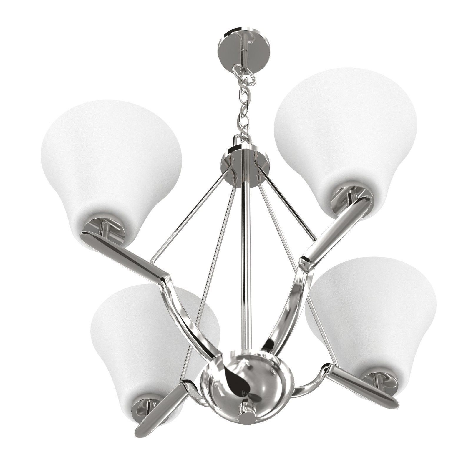 Bravo Collection Four-Light Light Progress Lighting 3D model_2