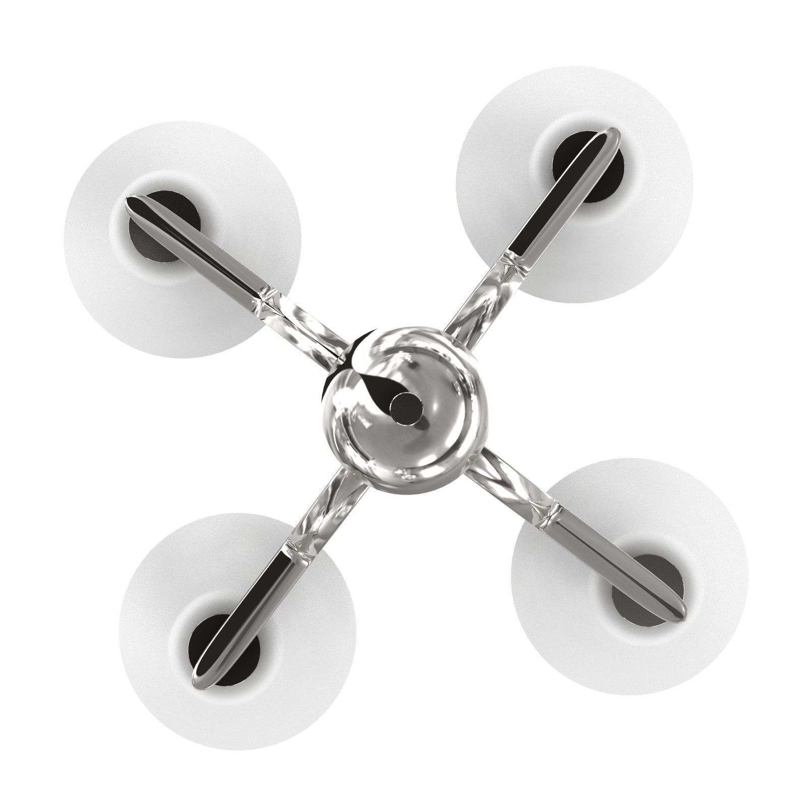 Bravo Collection Four-Light Light Progress Lighting 3D model_3