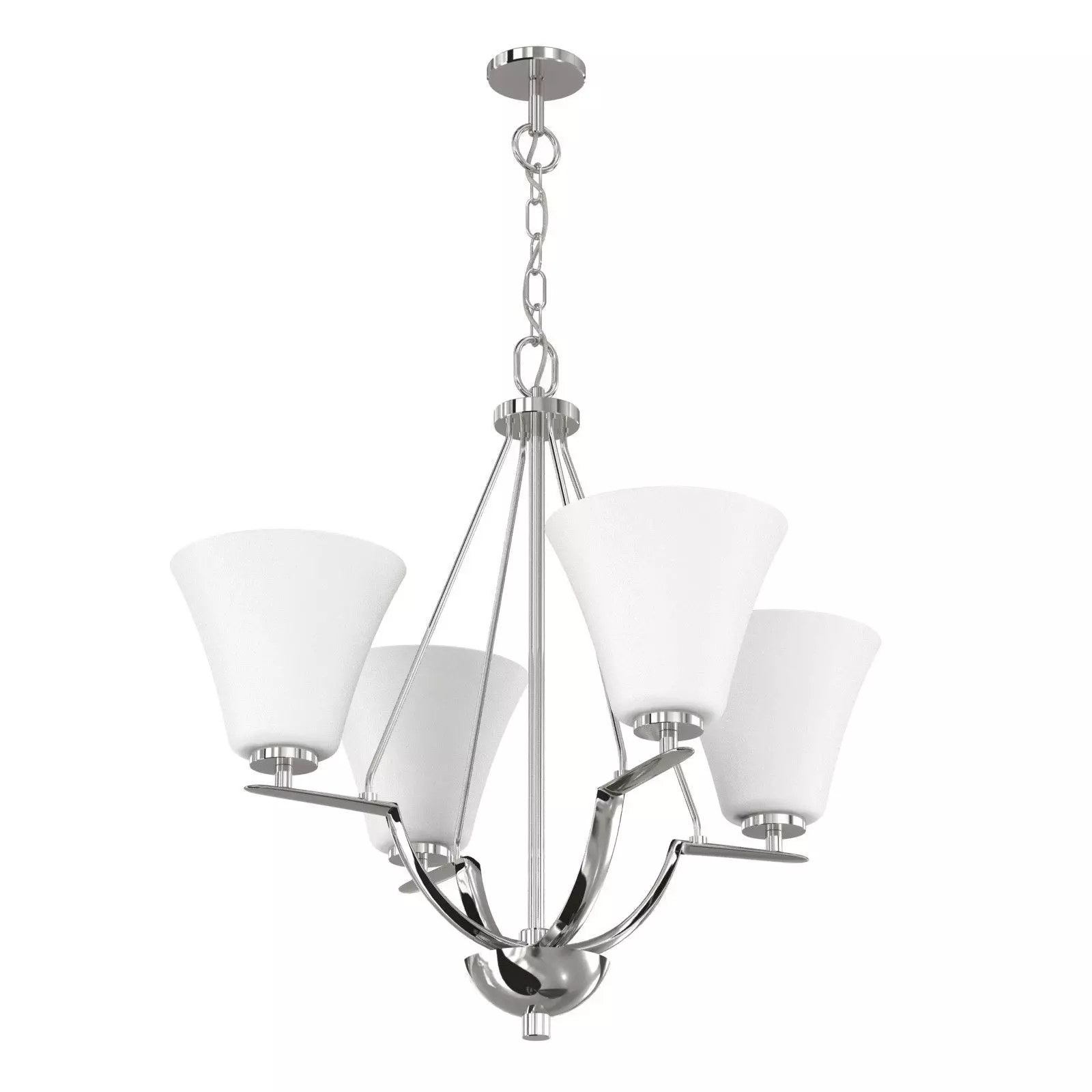 Bravo Collection Four-Light Light Progress Lighting 3D model_0