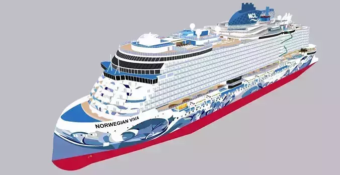 NORWEGIAN VIVA 3D model