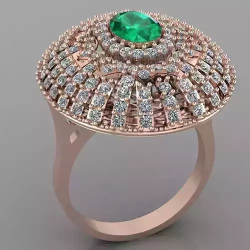 Wedding Engagement Women Ring 3D print model