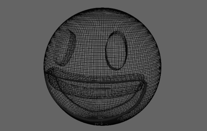 Emoji Face Model Free 3D model_5