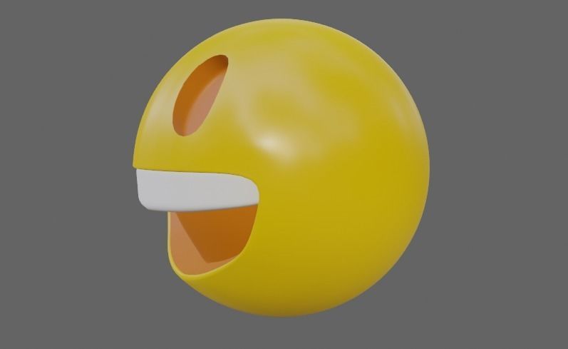 Emoji Face Model Free 3D model_1
