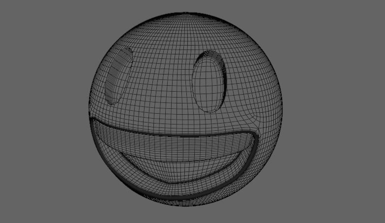Emoji Face Model Free 3D model_6