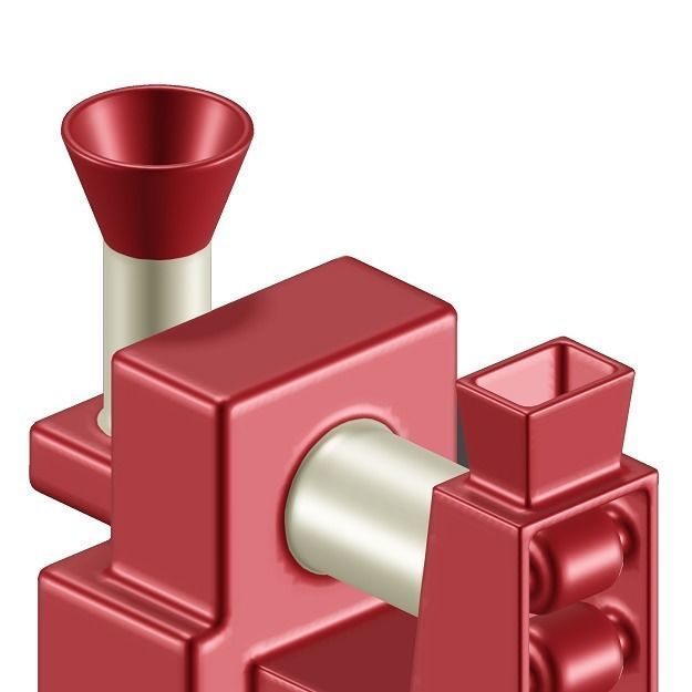 Kids Food Machinery Toy 3D model_4