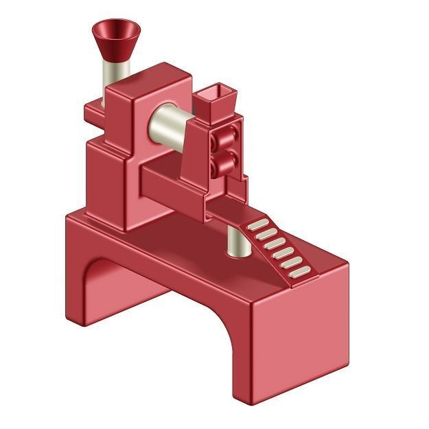 Kids Food Machinery Toy 3D model_2