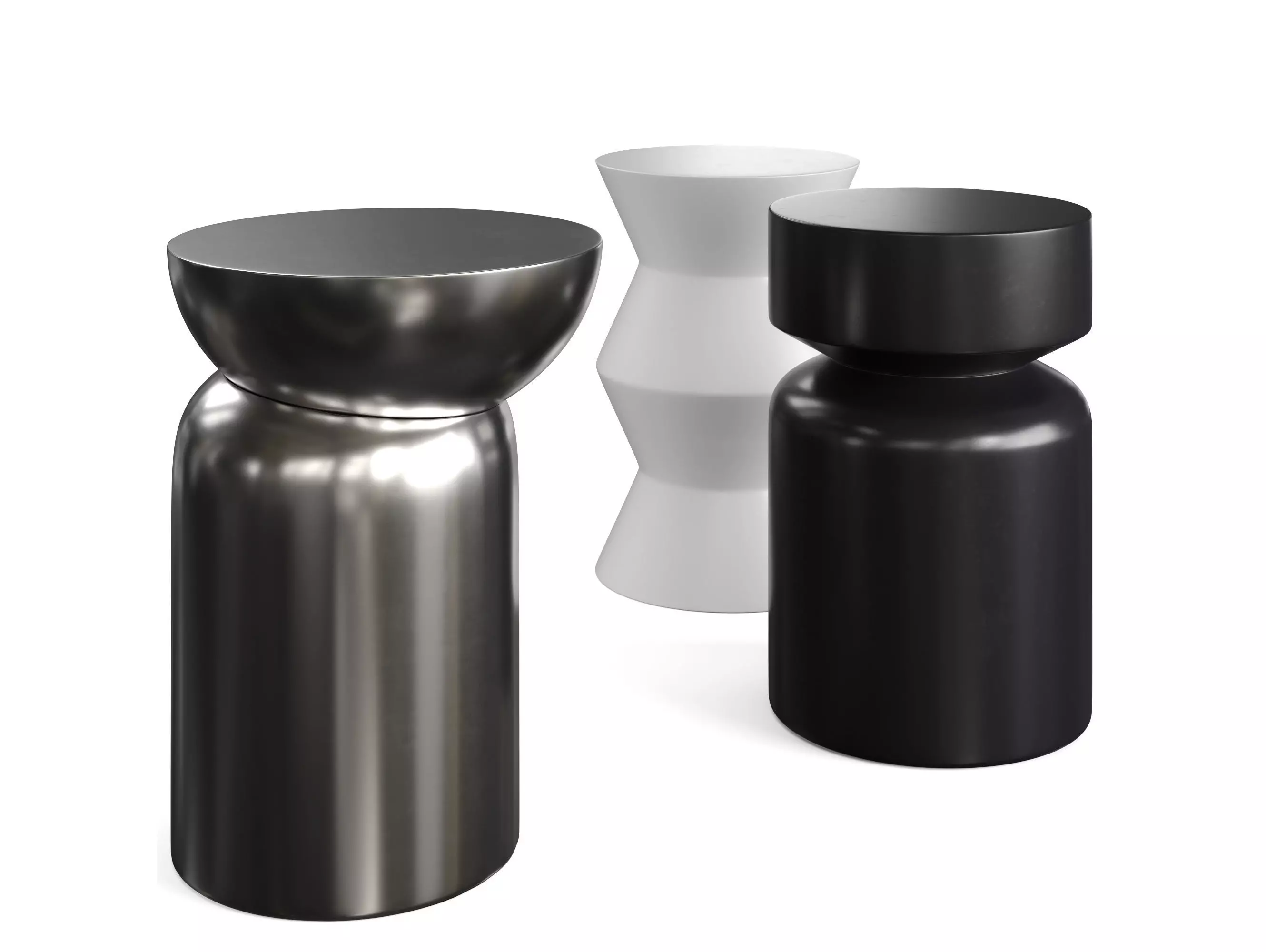 three side table by laredout vol 1 3D model_0