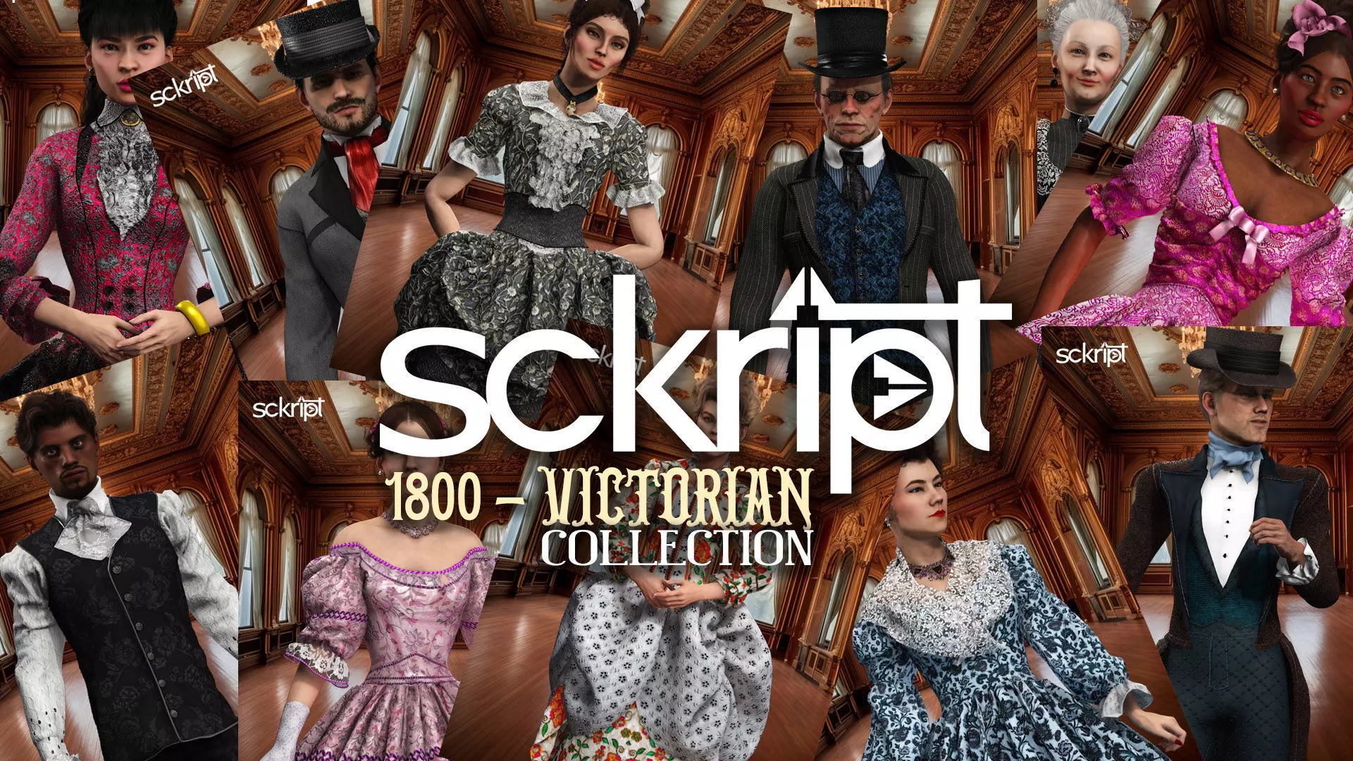 1800 Victorian Character Collection _0