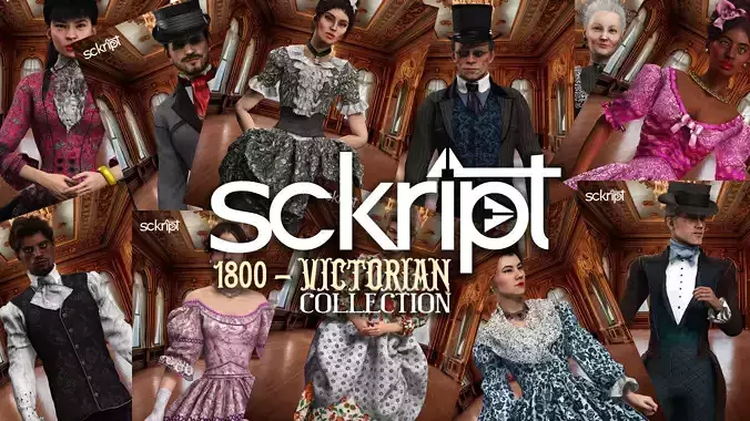 1800 Victorian Character Collection 