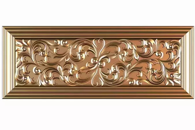 Carved decor model for cnc 14