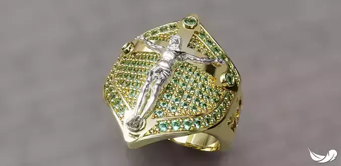 ring with cross