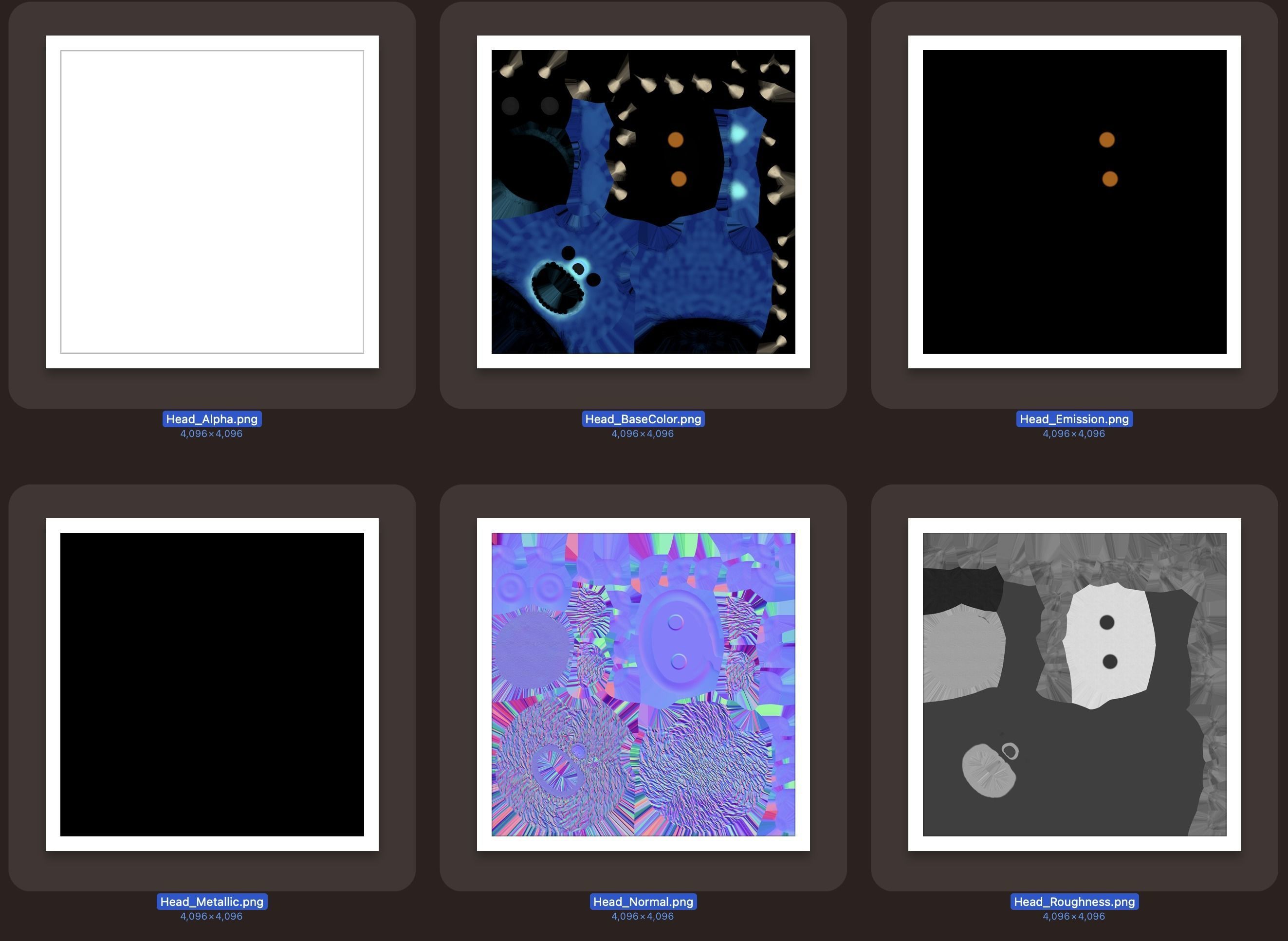 The halloween monster with rigging and walk cycles Low-poly 3D model_17