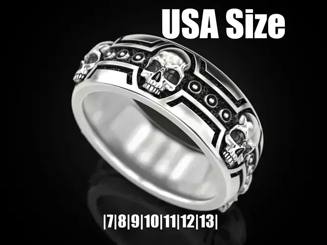 Skull Ring SP