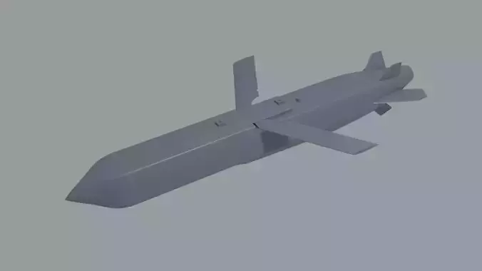 Storm Shadow air launched cruise missile 3D print model