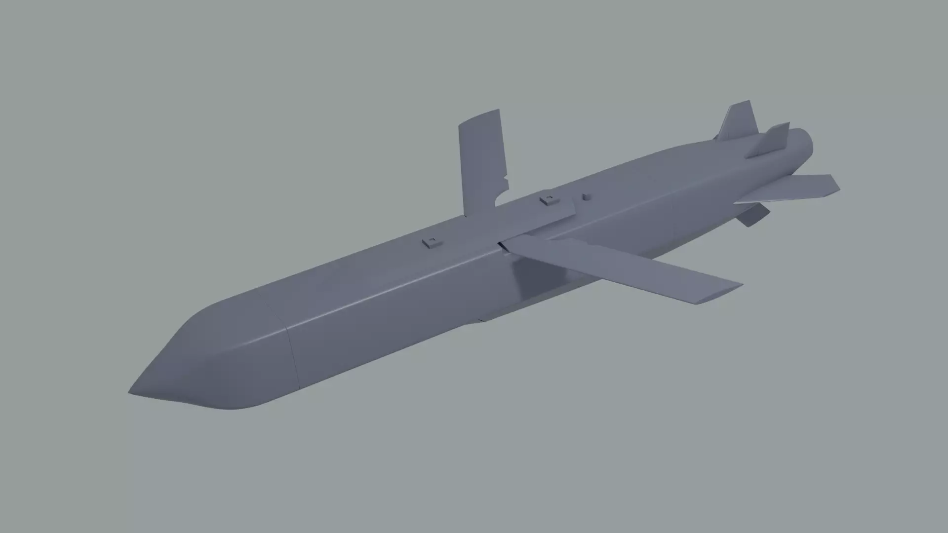 Storm Shadow air launched cruise missile 3D print model
