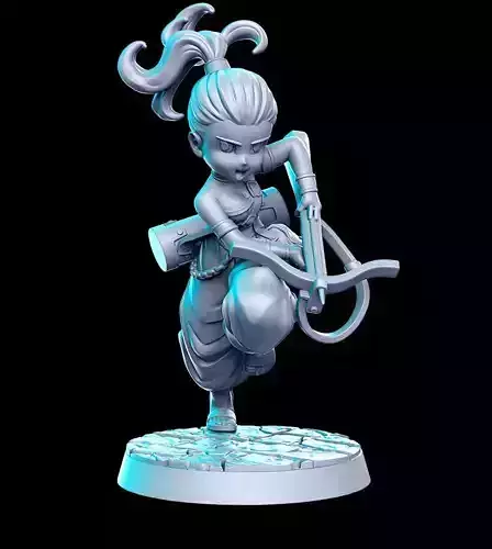 Marle Dragon Quest Akira Toriyama 32mm Pre-supported