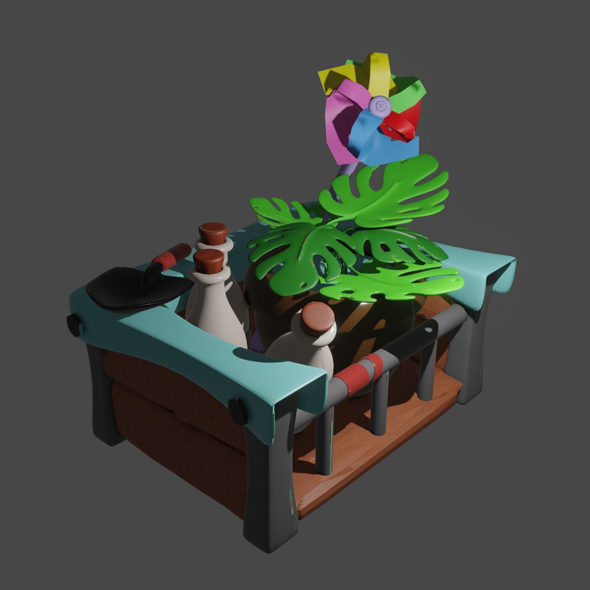 motorcycle Free 3D model_2