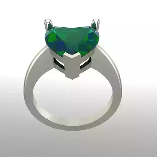 Heart  Ring Jewellery for Women 3D print model