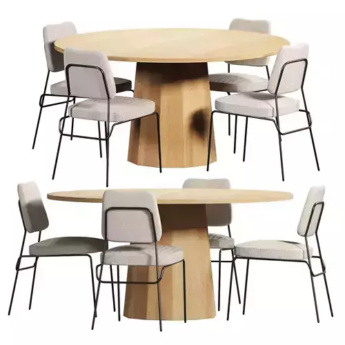 Dining set by CB2 1 